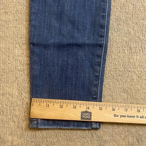 Joe's Jeans Womens 29 Medium Wash Blue Mid Rise Skinny Distressed Stretch Denim - Picture 8 of 13